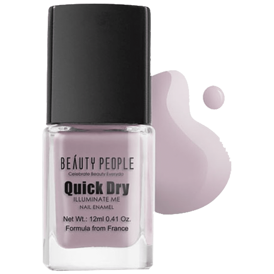 Buy Beauty People Quick Dry Illuminate Me Nail Lacquer/Polish - Chip  Resistant Online at Best Price of Rs 99 - bigbasket