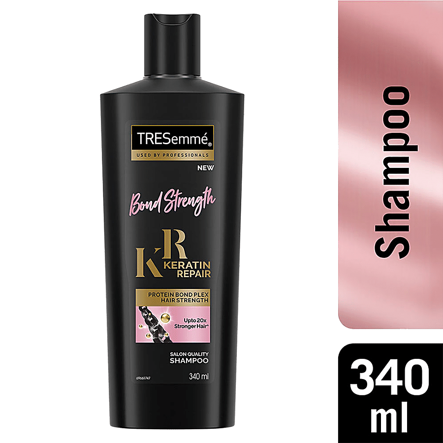Buy TRESemme Keratin Repair Protein Bond Plex Hair Strength Shampoo -  Nourishing Online at Best Price of Rs 110 - bigbasket