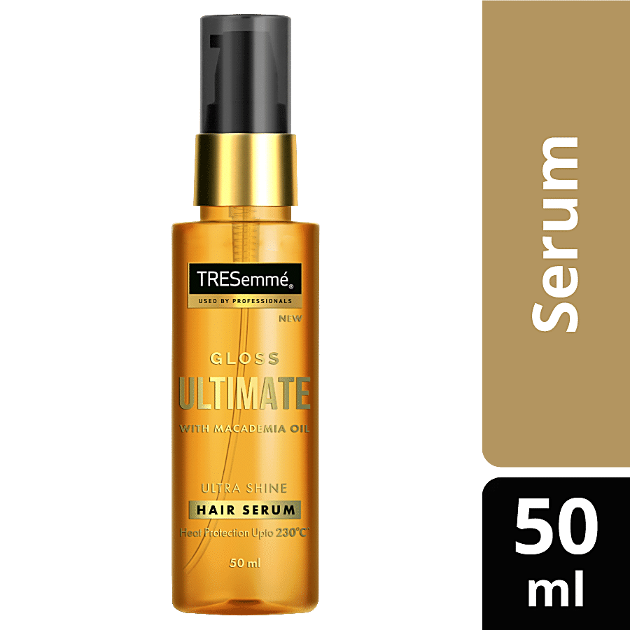 Buy TRESemme Gloss Ultimate Ultra Shine Hair Serum With Macadamia Oil -  Nourishing Online at Best Price of Rs 200 - bigbasket
