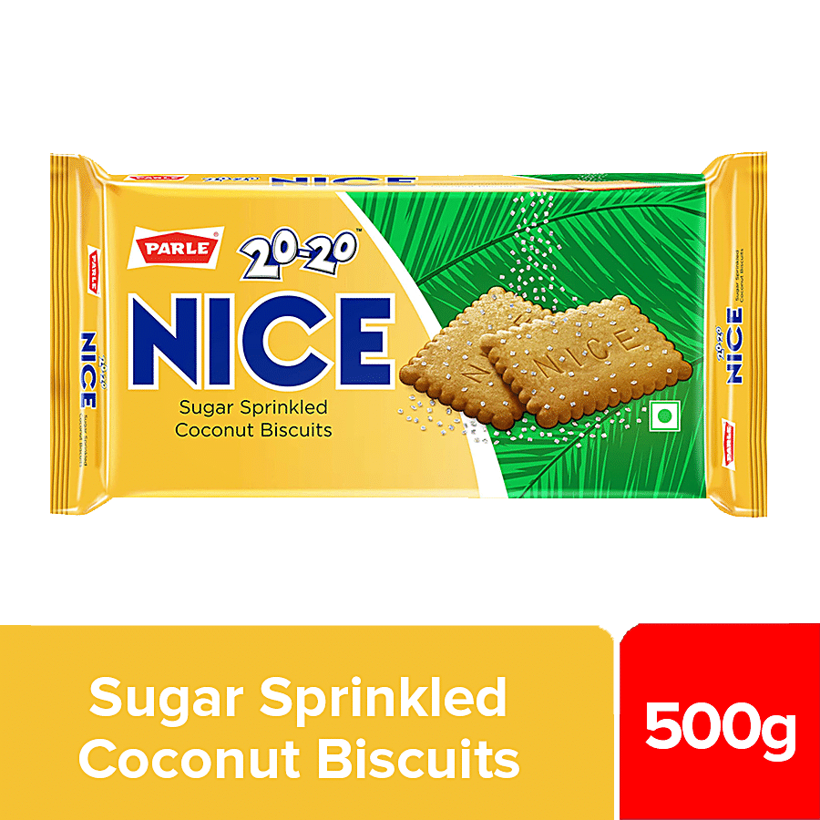 Buy Parle 20-20 Nice Sugar Sprinkled Coconut Biscuits Online at ...