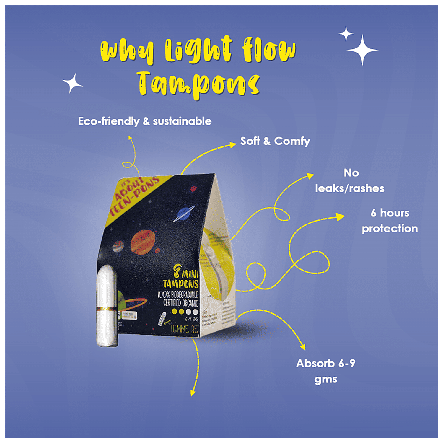 Very Light Flow Tampons Shelly Lighting