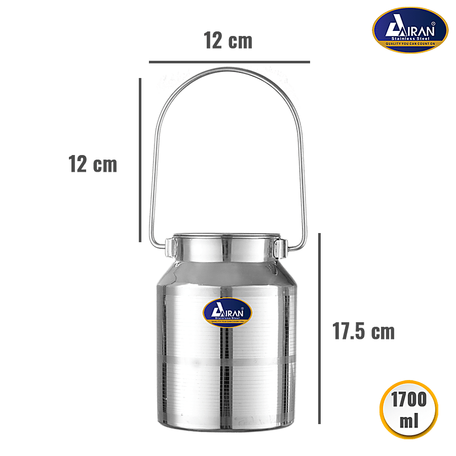 Buy AIRAN Stainless Steel Plus Akhand Barni Online at Best Price