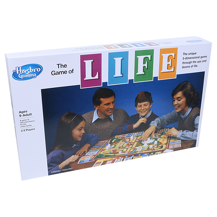 The Game of Life Rivals Edition Board Game; 2 Player Game Ages 8+