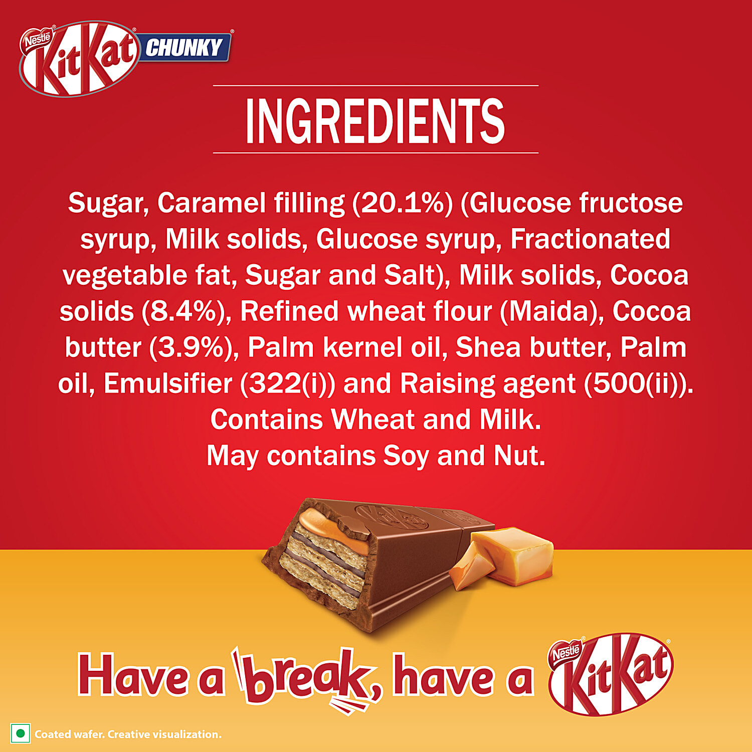 Kit Kat Chunky Nutritional Info Home Alqu
