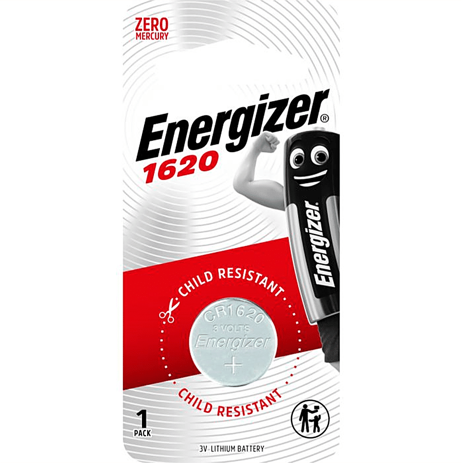 Buy Energizer Lithium Coin Battery - CR1620, 3V Online at Best Price of Rs  150 - bigbasket