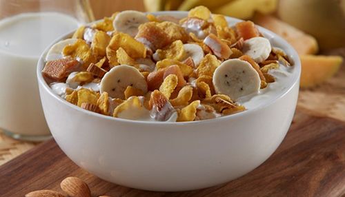 Chikoo Banana Cornflakes Recipe: How to Make Chikoo Banana Cornflakes ...